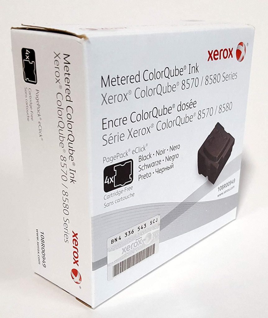 Xerox Black Metered Ink For ColorQube 8570 8580 108R00949 4 PK   949 863x1024 