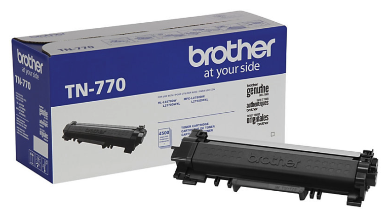 Original Brother TN-770 Super High-Yield Black Toner Cartridge, TN770 ...