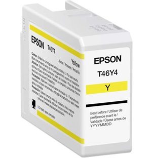 Epson T46Y Yellow Ink Cartridge For SureColor P900 - T46Y400   - 50 ml